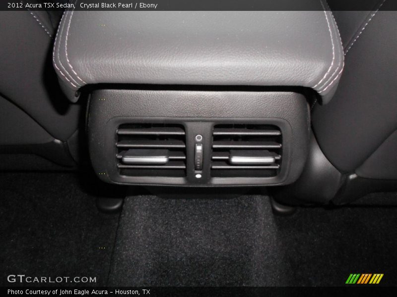 Crystal Black Pearl / Ebony 2012 Acura TSX Sedan