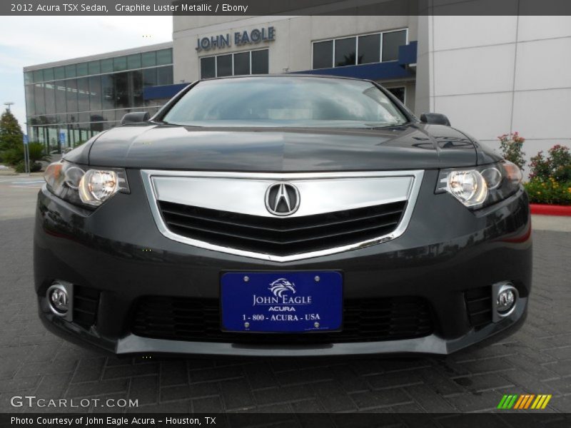 Graphite Luster Metallic / Ebony 2012 Acura TSX Sedan