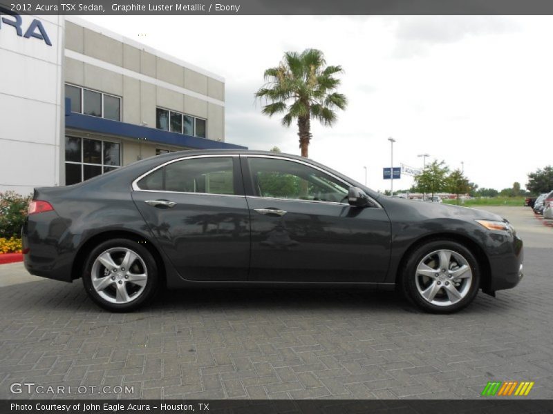 Graphite Luster Metallic / Ebony 2012 Acura TSX Sedan