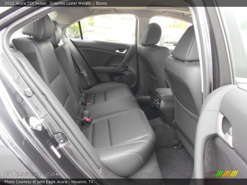 Graphite Luster Metallic / Ebony 2012 Acura TSX Sedan
