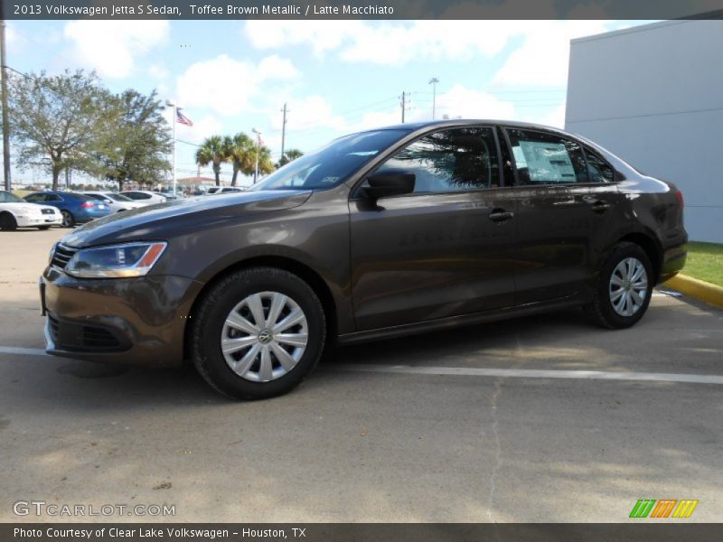 Toffee Brown Metallic / Latte Macchiato 2013 Volkswagen Jetta S Sedan