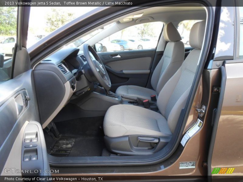  2013 Jetta S Sedan Latte Macchiato Interior