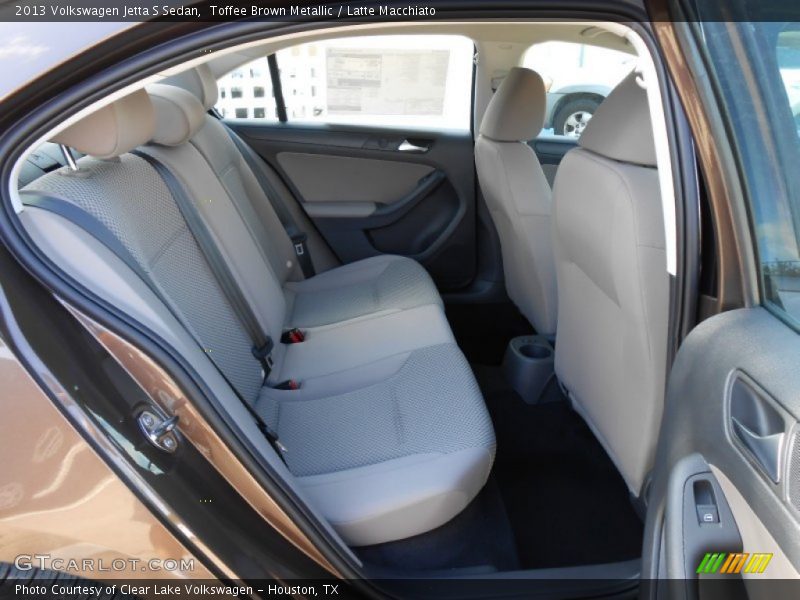 Rear Seat of 2013 Jetta S Sedan