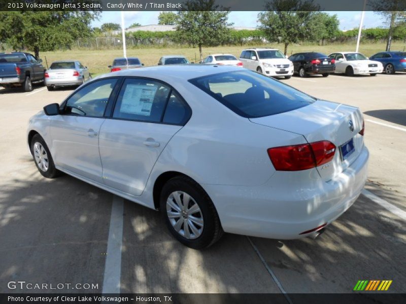 Candy White / Titan Black 2013 Volkswagen Jetta S Sedan