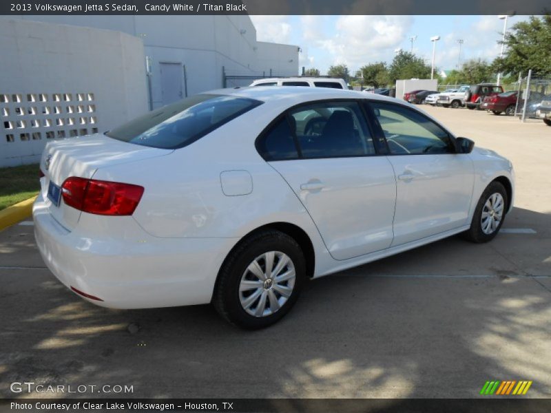 Candy White / Titan Black 2013 Volkswagen Jetta S Sedan