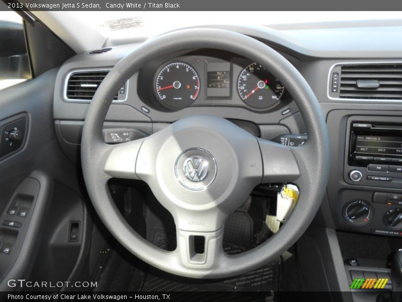  2013 Jetta S Sedan Steering Wheel