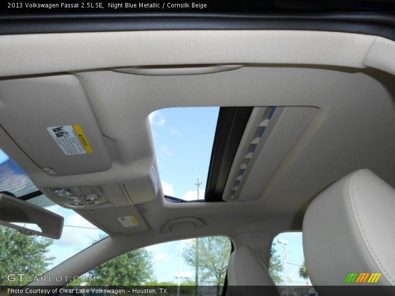 Night Blue Metallic / Cornsilk Beige 2013 Volkswagen Passat 2.5L SE