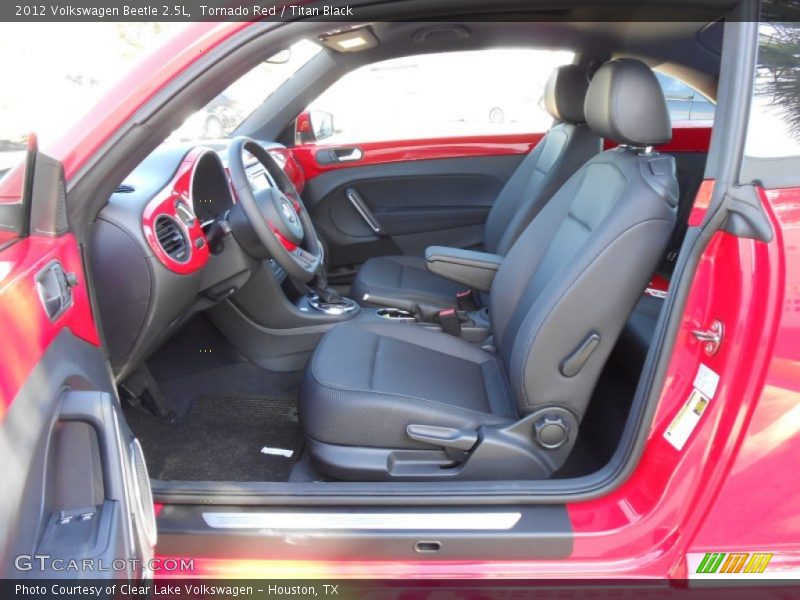 Tornado Red / Titan Black 2012 Volkswagen Beetle 2.5L