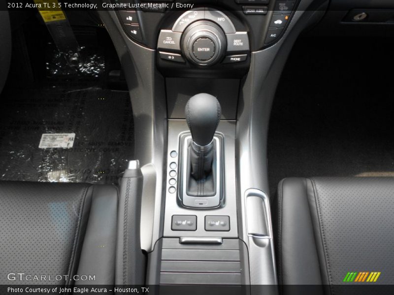 Graphite Luster Metallic / Ebony 2012 Acura TL 3.5 Technology