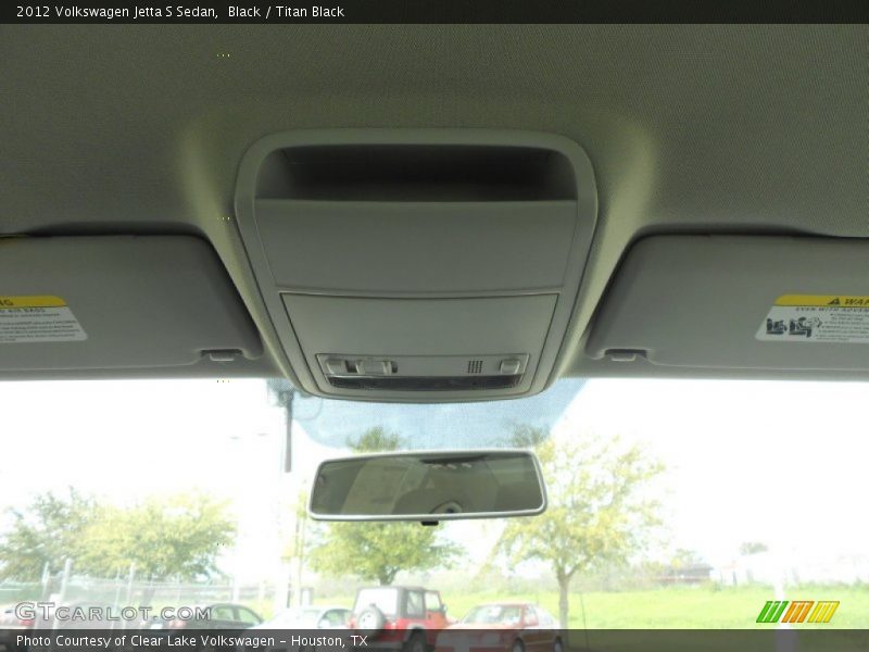Black / Titan Black 2012 Volkswagen Jetta S Sedan