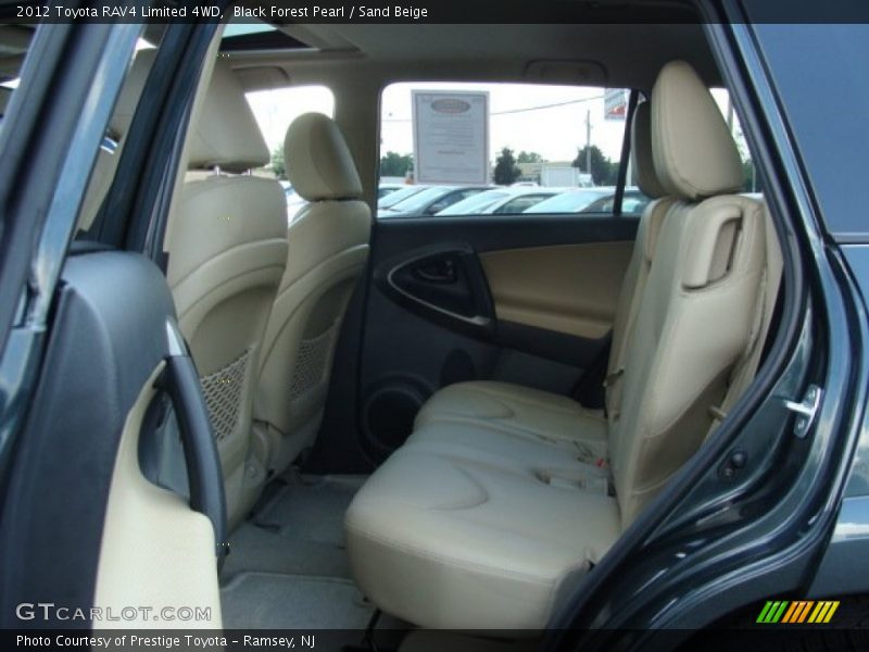 Black Forest Pearl / Sand Beige 2012 Toyota RAV4 Limited 4WD
