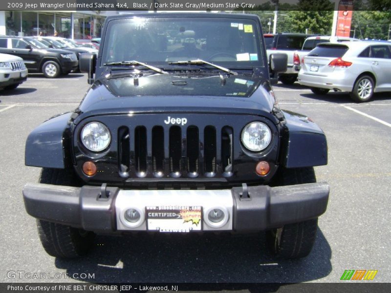 Black / Dark Slate Gray/Medium Slate Gray 2009 Jeep Wrangler Unlimited Sahara 4x4