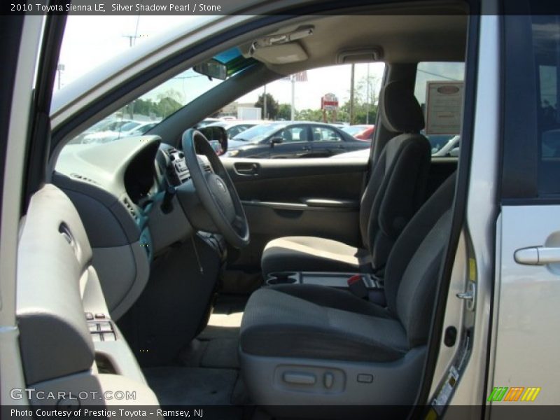 Silver Shadow Pearl / Stone 2010 Toyota Sienna LE