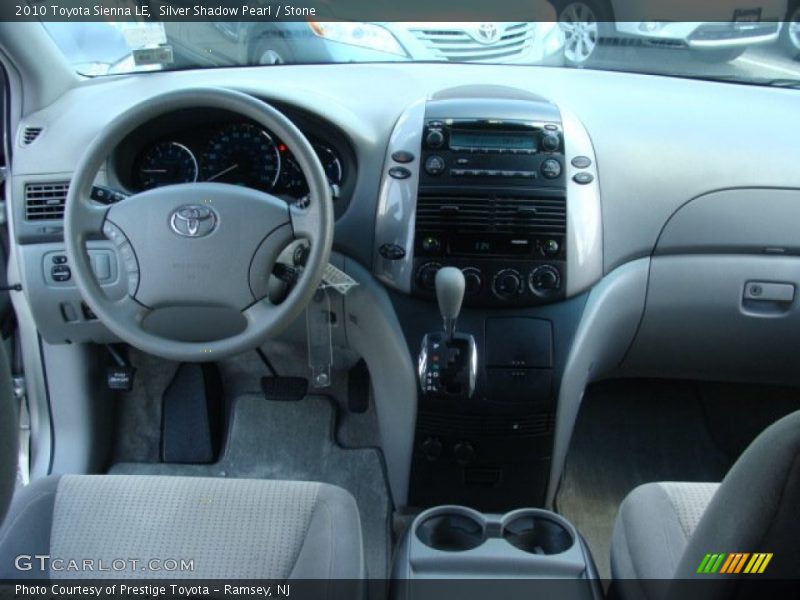 Silver Shadow Pearl / Stone 2010 Toyota Sienna LE