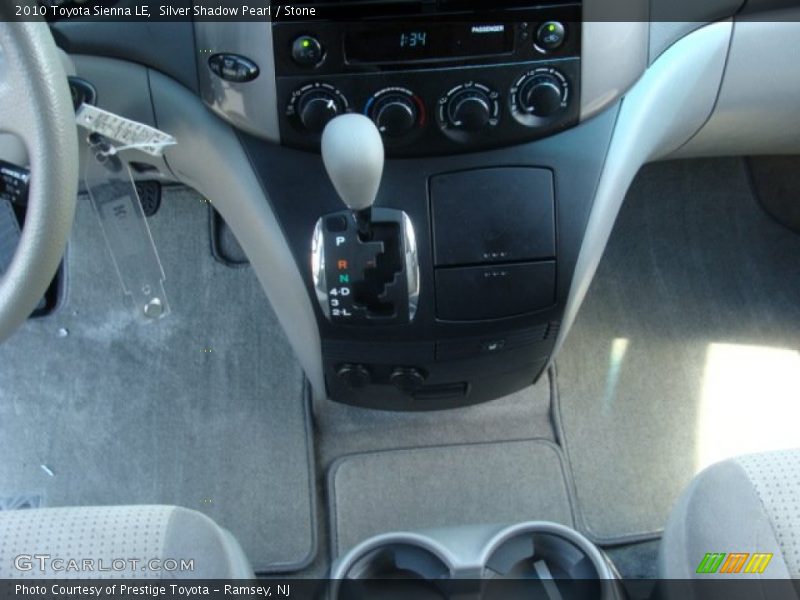 Silver Shadow Pearl / Stone 2010 Toyota Sienna LE