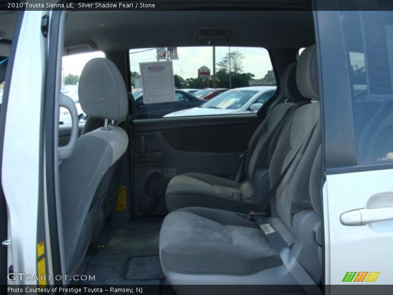 Silver Shadow Pearl / Stone 2010 Toyota Sienna LE