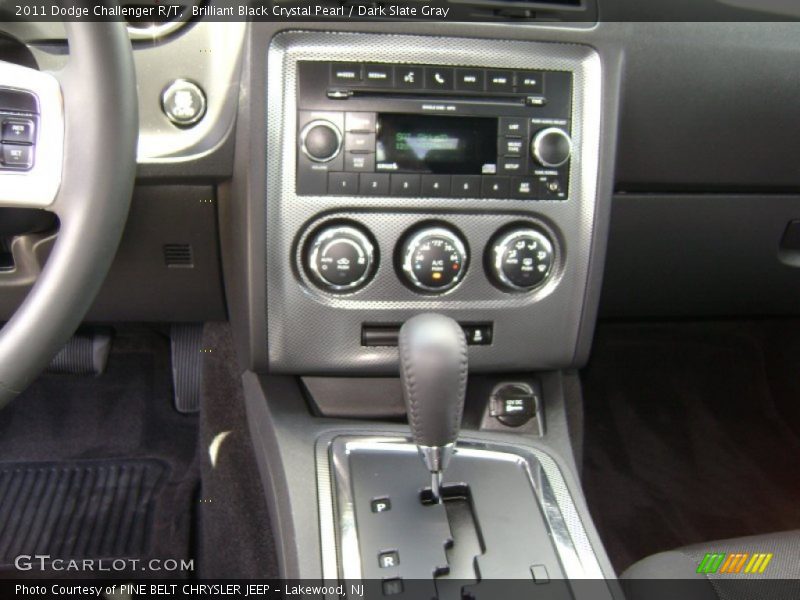 Brilliant Black Crystal Pearl / Dark Slate Gray 2011 Dodge Challenger R/T