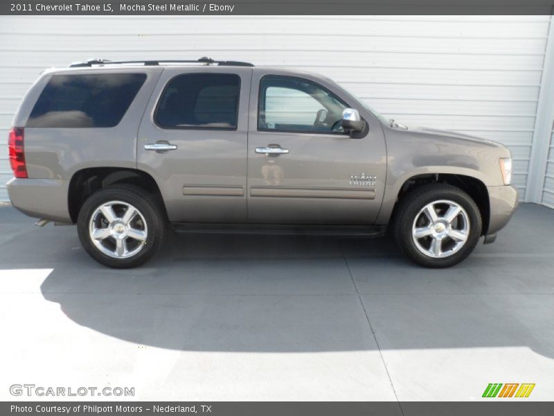 Mocha Steel Metallic / Ebony 2011 Chevrolet Tahoe LS