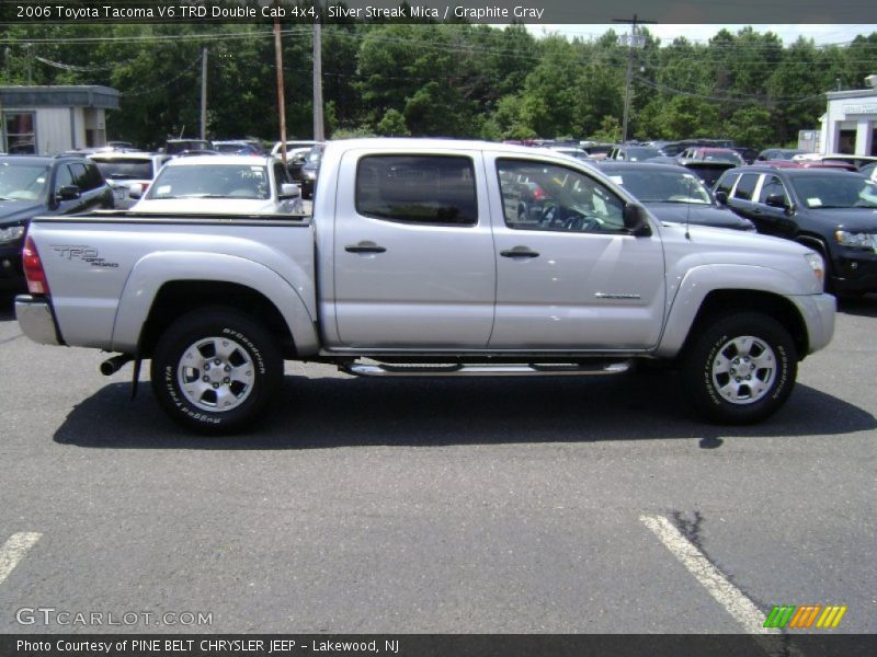 Silver Streak Mica / Graphite Gray 2006 Toyota Tacoma V6 TRD Double Cab 4x4