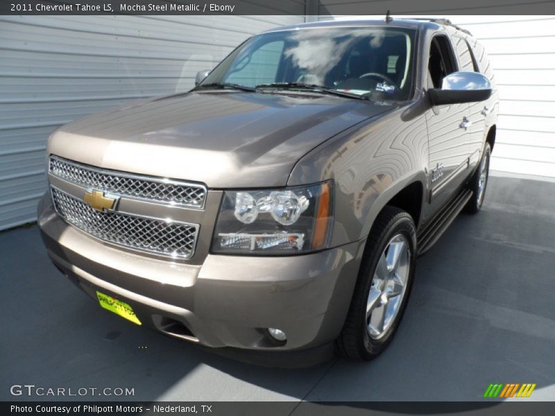 Mocha Steel Metallic / Ebony 2011 Chevrolet Tahoe LS
