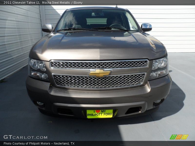 Mocha Steel Metallic / Ebony 2011 Chevrolet Tahoe LS