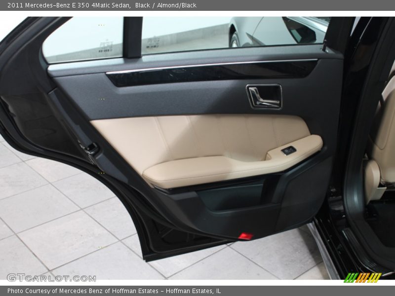 Black / Almond/Black 2011 Mercedes-Benz E 350 4Matic Sedan