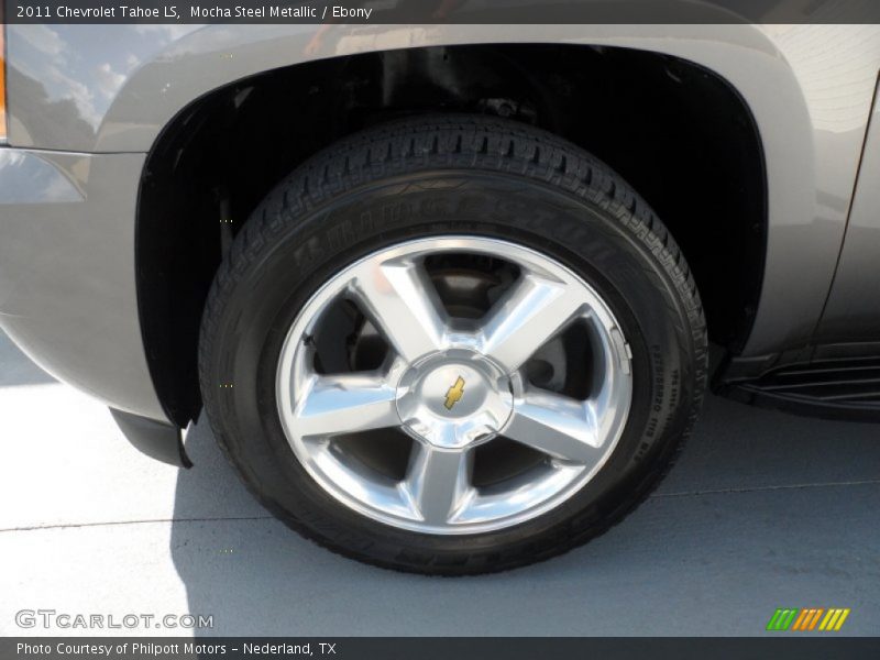 Mocha Steel Metallic / Ebony 2011 Chevrolet Tahoe LS