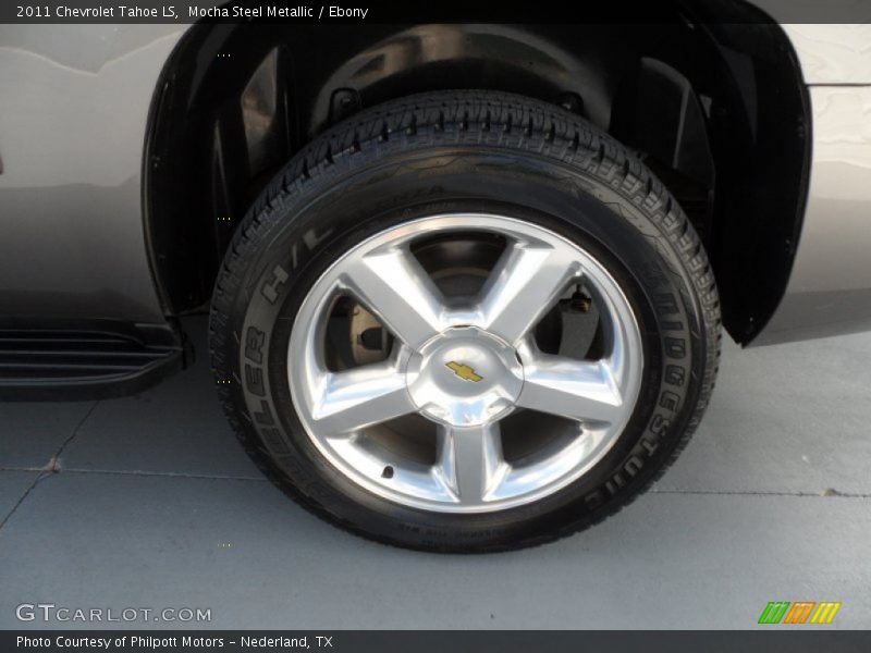 Mocha Steel Metallic / Ebony 2011 Chevrolet Tahoe LS