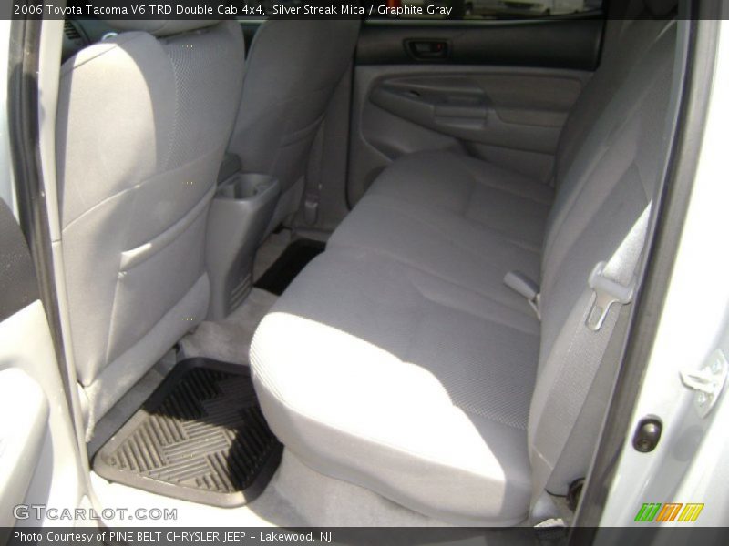 Silver Streak Mica / Graphite Gray 2006 Toyota Tacoma V6 TRD Double Cab 4x4