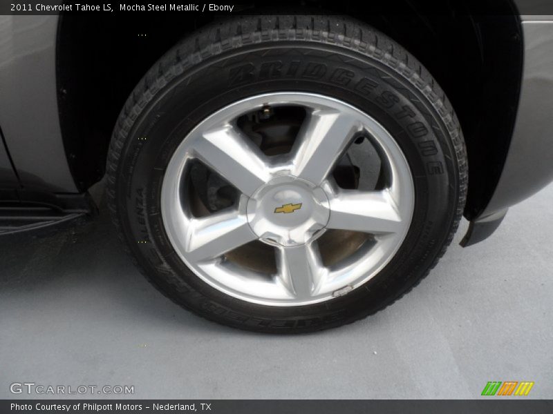 Mocha Steel Metallic / Ebony 2011 Chevrolet Tahoe LS