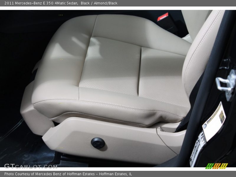 Black / Almond/Black 2011 Mercedes-Benz E 350 4Matic Sedan