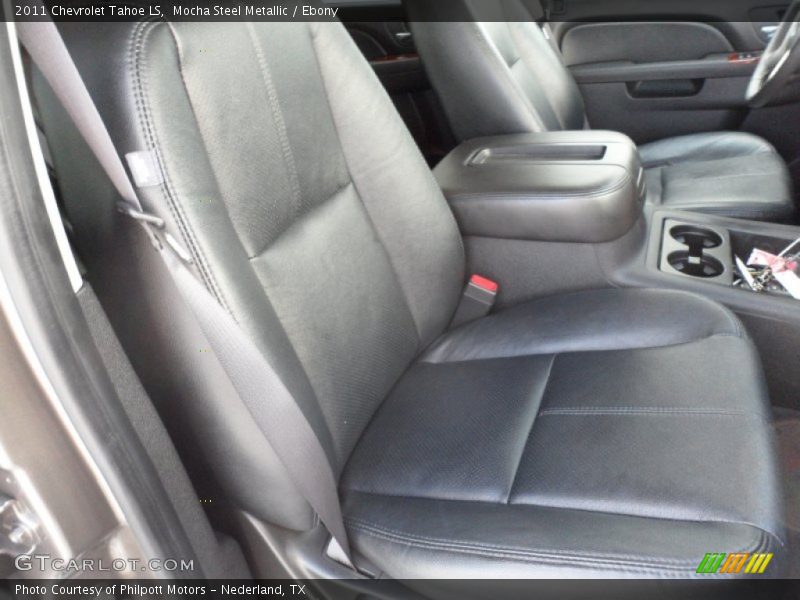 Mocha Steel Metallic / Ebony 2011 Chevrolet Tahoe LS