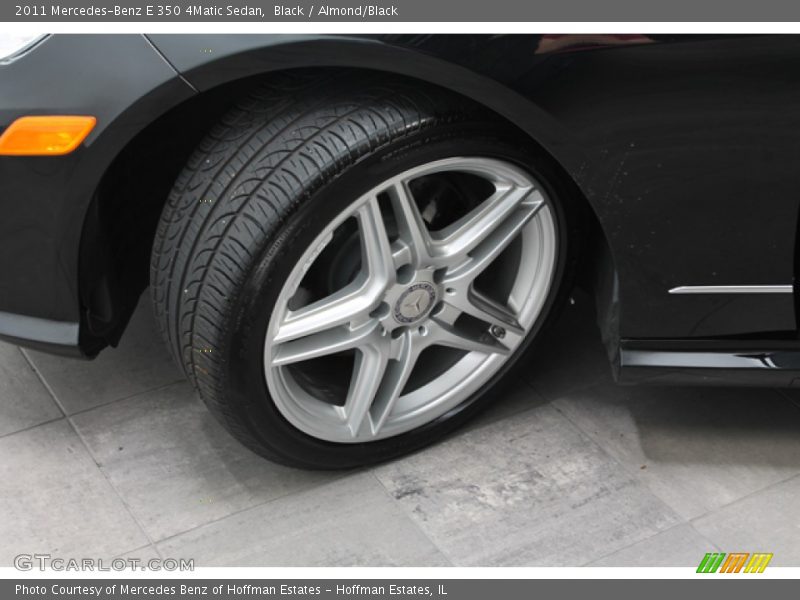 Black / Almond/Black 2011 Mercedes-Benz E 350 4Matic Sedan