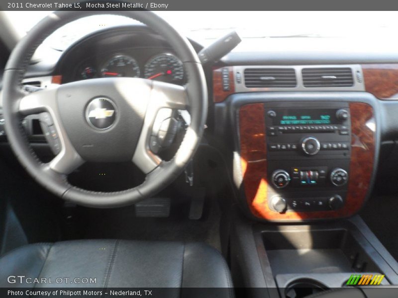Mocha Steel Metallic / Ebony 2011 Chevrolet Tahoe LS