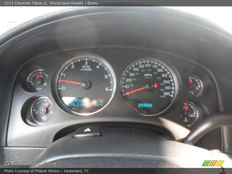 Mocha Steel Metallic / Ebony 2011 Chevrolet Tahoe LS