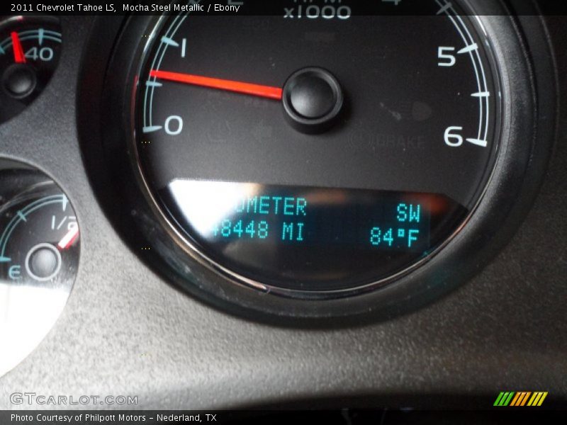 Mocha Steel Metallic / Ebony 2011 Chevrolet Tahoe LS