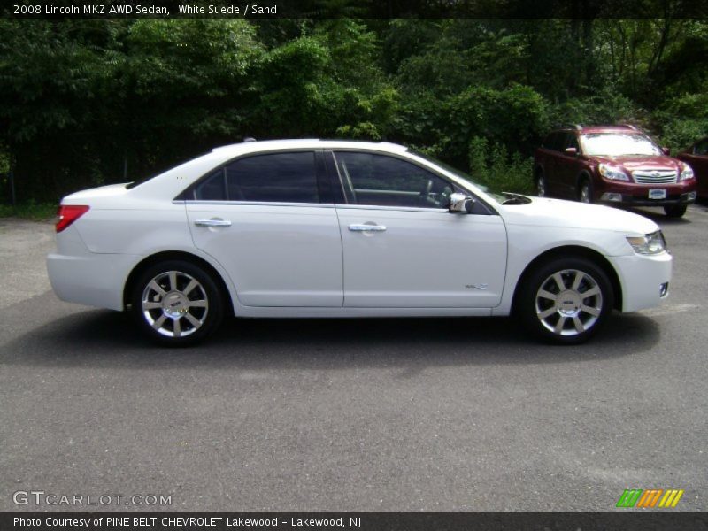 White Suede / Sand 2008 Lincoln MKZ AWD Sedan