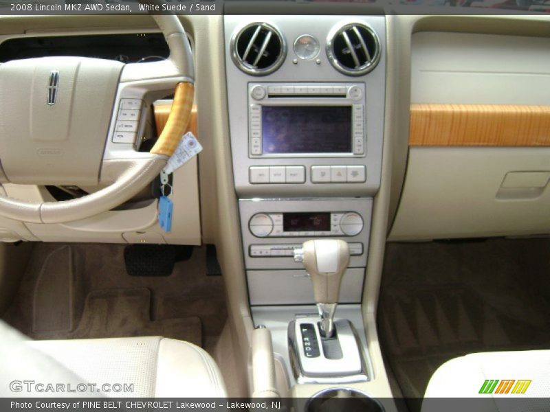 White Suede / Sand 2008 Lincoln MKZ AWD Sedan