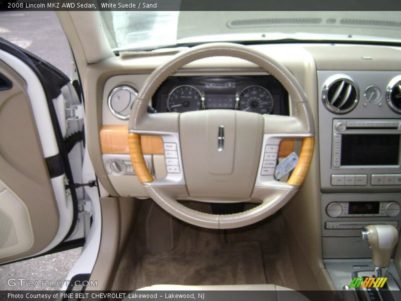 White Suede / Sand 2008 Lincoln MKZ AWD Sedan