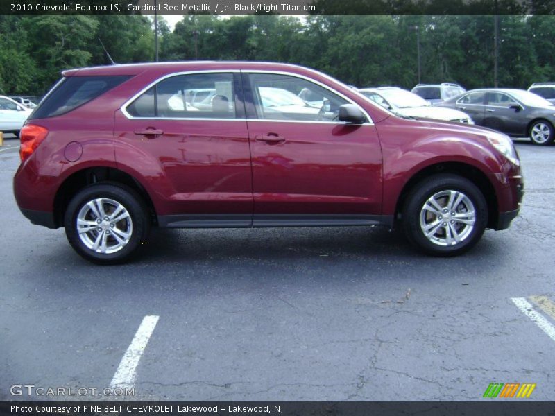 Cardinal Red Metallic / Jet Black/Light Titanium 2010 Chevrolet Equinox LS