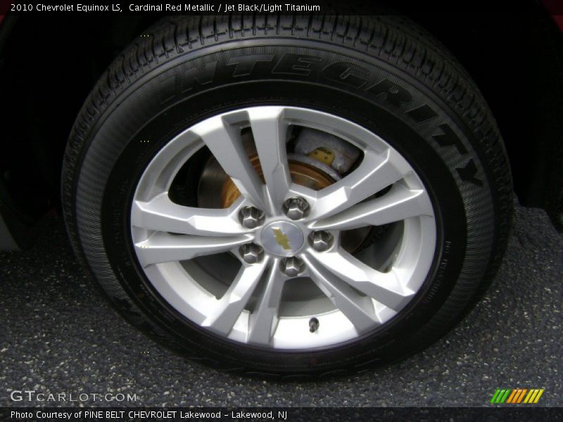 Cardinal Red Metallic / Jet Black/Light Titanium 2010 Chevrolet Equinox LS
