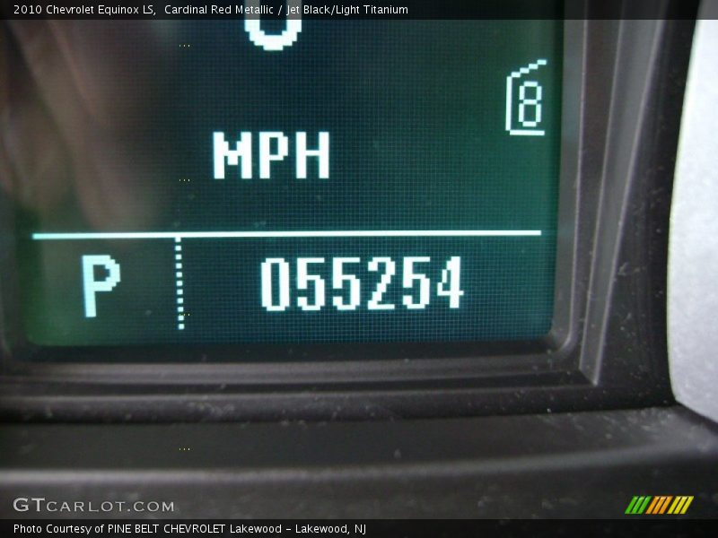 Cardinal Red Metallic / Jet Black/Light Titanium 2010 Chevrolet Equinox LS