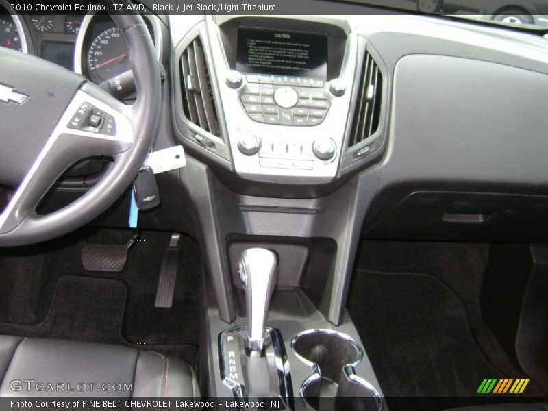 Black / Jet Black/Light Titanium 2010 Chevrolet Equinox LTZ AWD