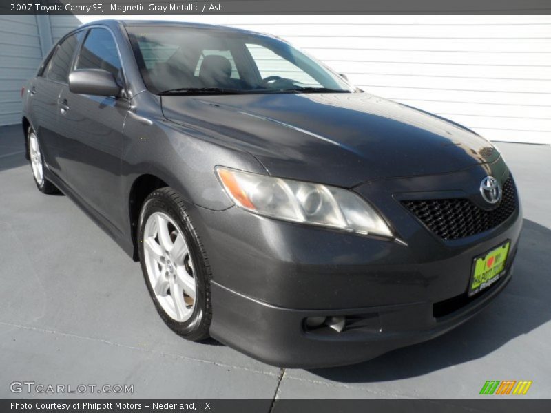 Magnetic Gray Metallic / Ash 2007 Toyota Camry SE