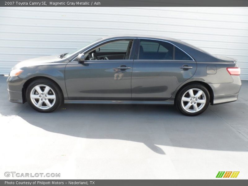 Magnetic Gray Metallic / Ash 2007 Toyota Camry SE