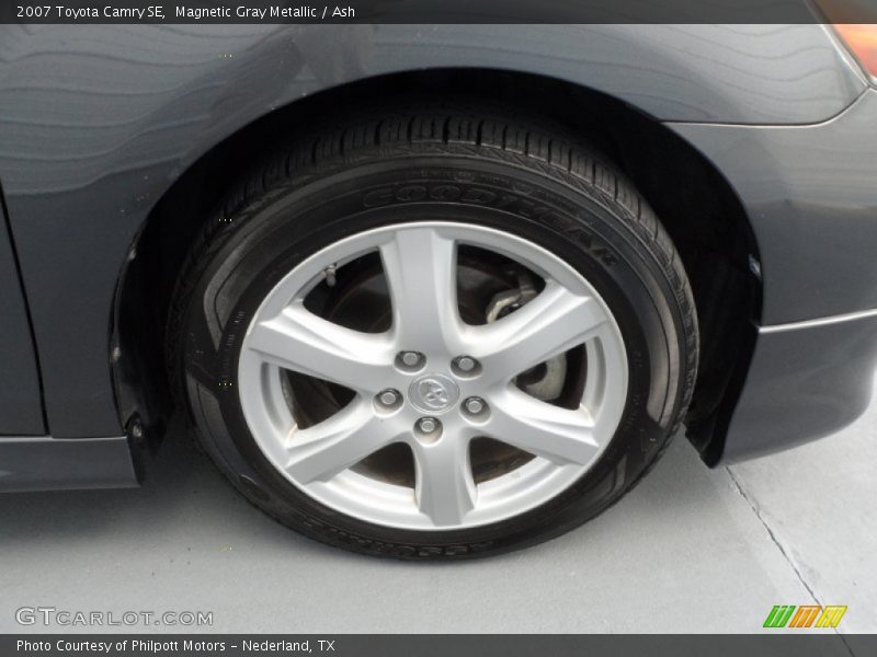 Magnetic Gray Metallic / Ash 2007 Toyota Camry SE