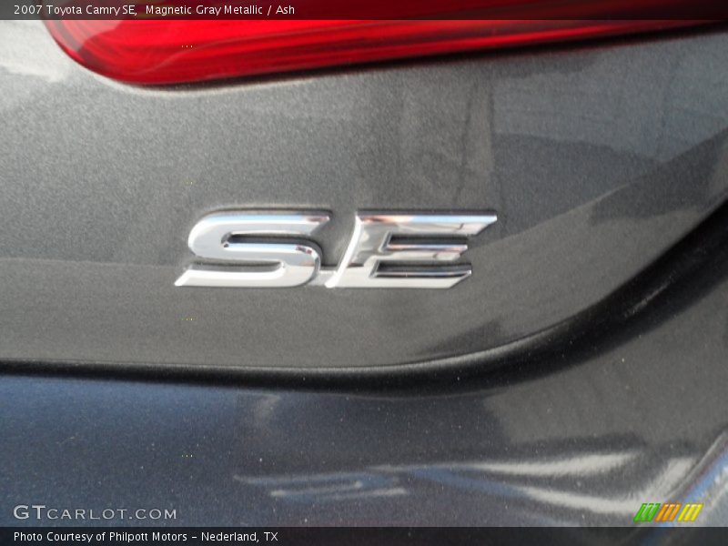 Magnetic Gray Metallic / Ash 2007 Toyota Camry SE