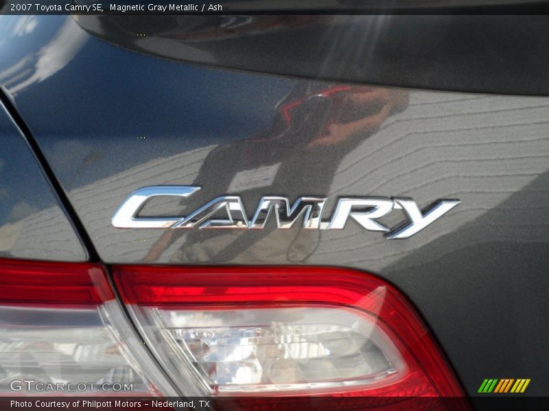 Magnetic Gray Metallic / Ash 2007 Toyota Camry SE