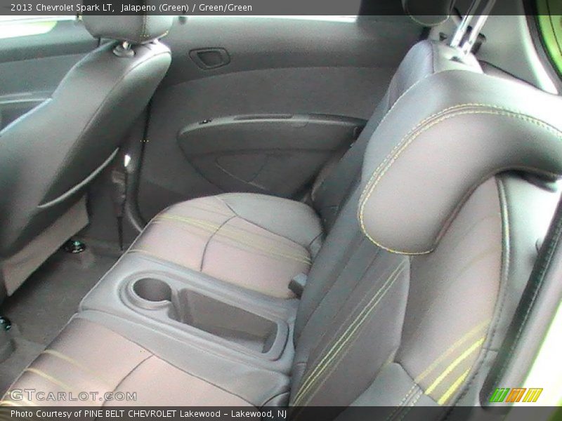 Rear Seat of 2013 Spark LT