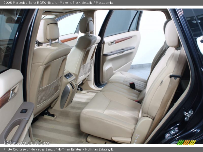 Majestic Black Metallic / Macadamia 2008 Mercedes-Benz R 350 4Matic